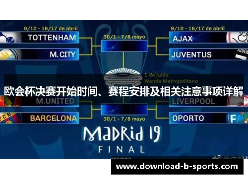 欧会杯决赛开始时间、赛程安排及相关注意事项详解